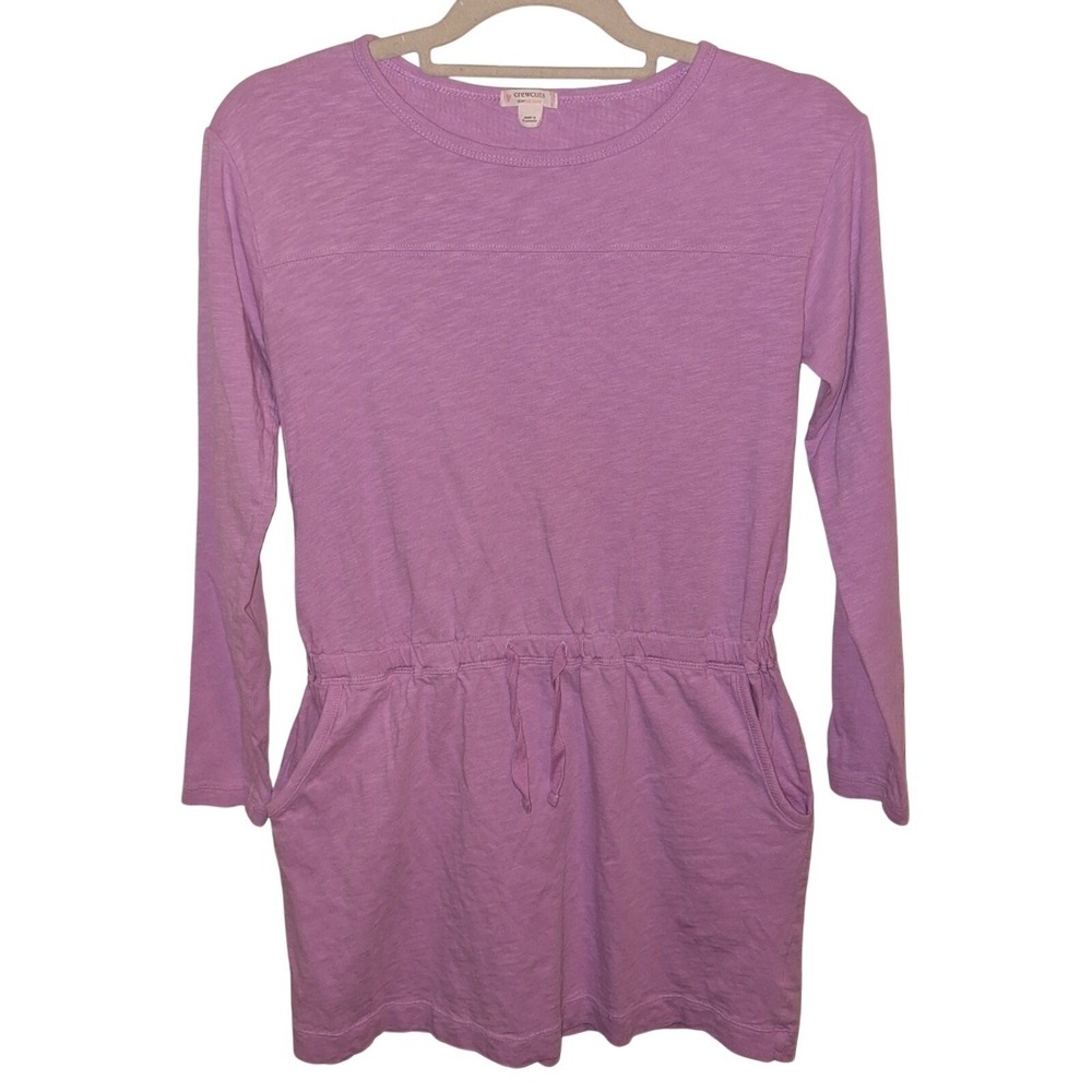 Crewcuts by J Crew Girls Pink Jersey Dress, Size XL (12/14) Athletic Pockets